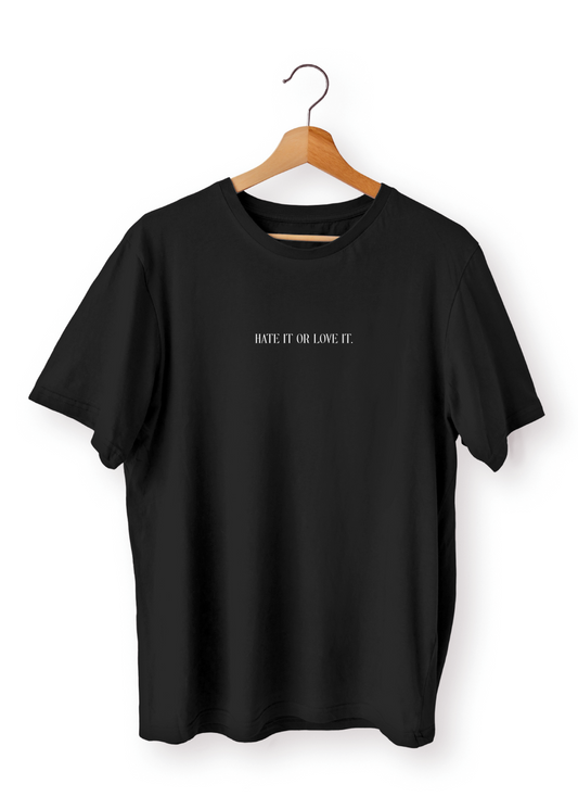 Camiseta Hate It Oversize