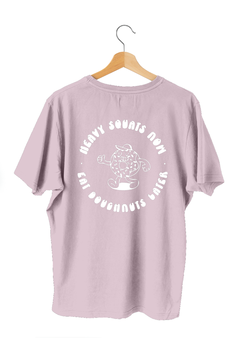 Camiseta Eat Doughnuts Oversize