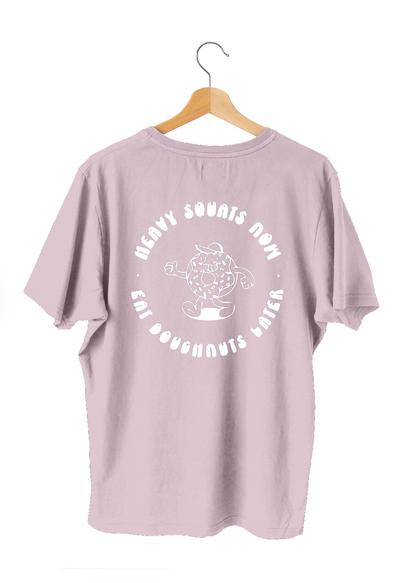 Camiseta Eat Doughnuts Oversize