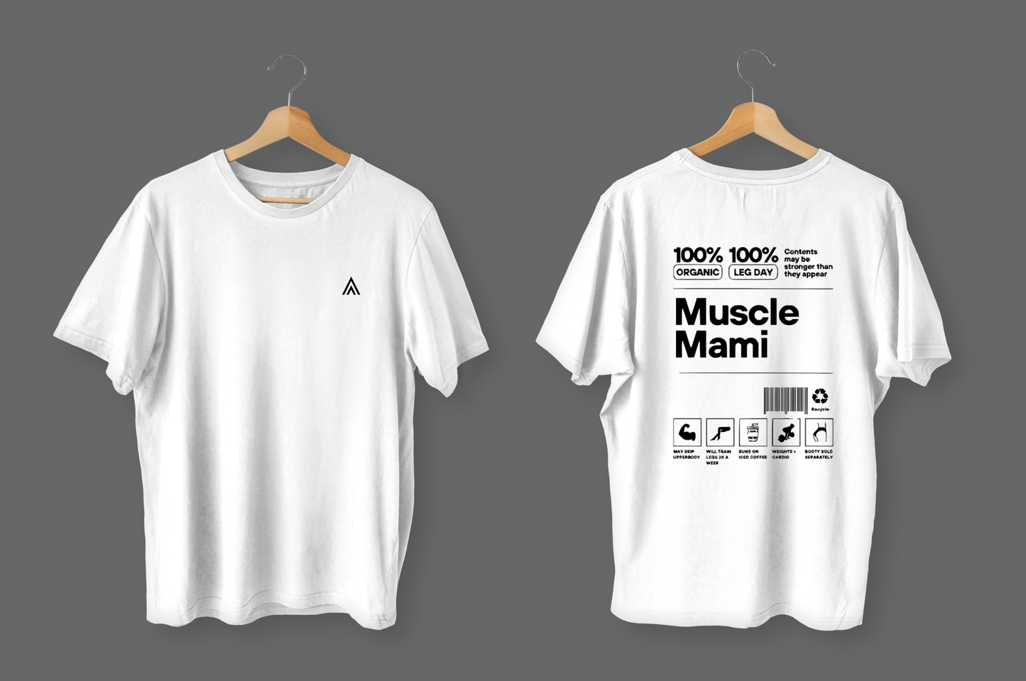 Camiseta Muscle Mami Oversize