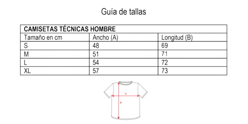 Camiseta Técnica Personalizada Hombre