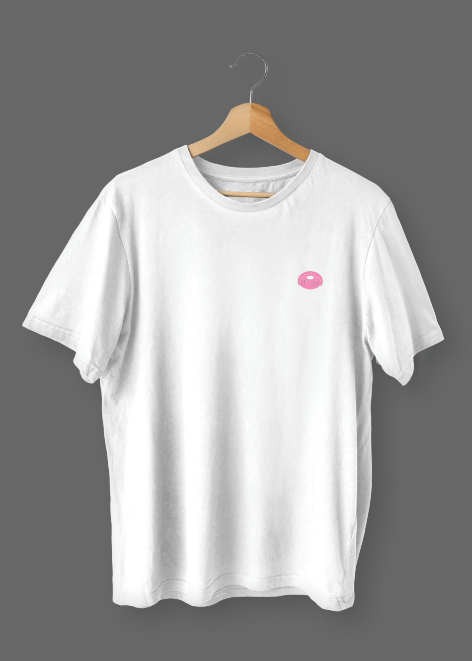 Camiseta Eat Doughnuts Oversize