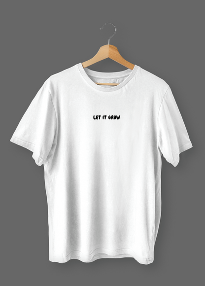 Camiseta Let It Grow Oversize